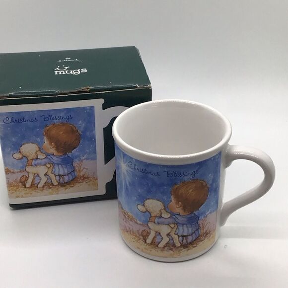 Vintage Hallmark Christmas Blessing Mug - Picture 1 of 4